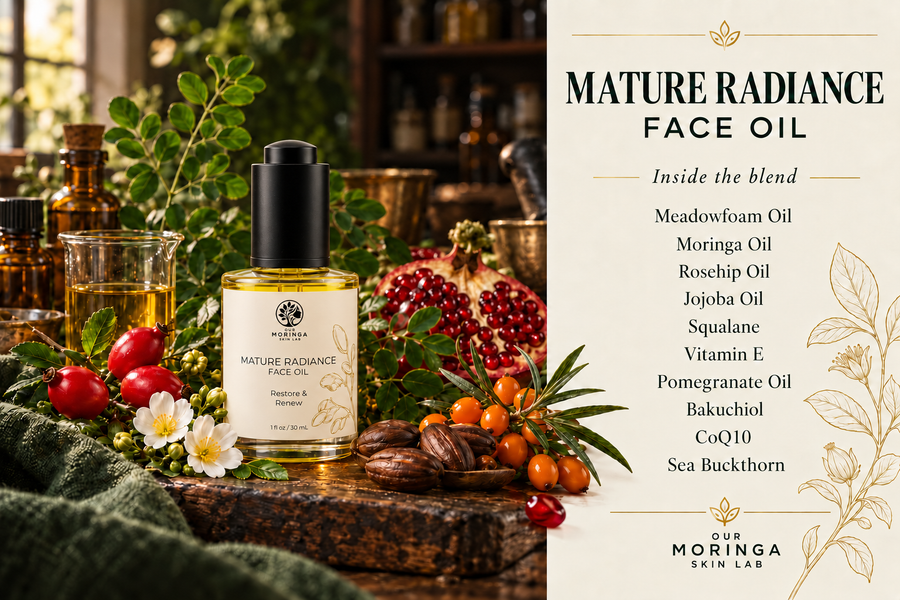 Mature Radiance Face Oil — Luxury Botanical Hydration