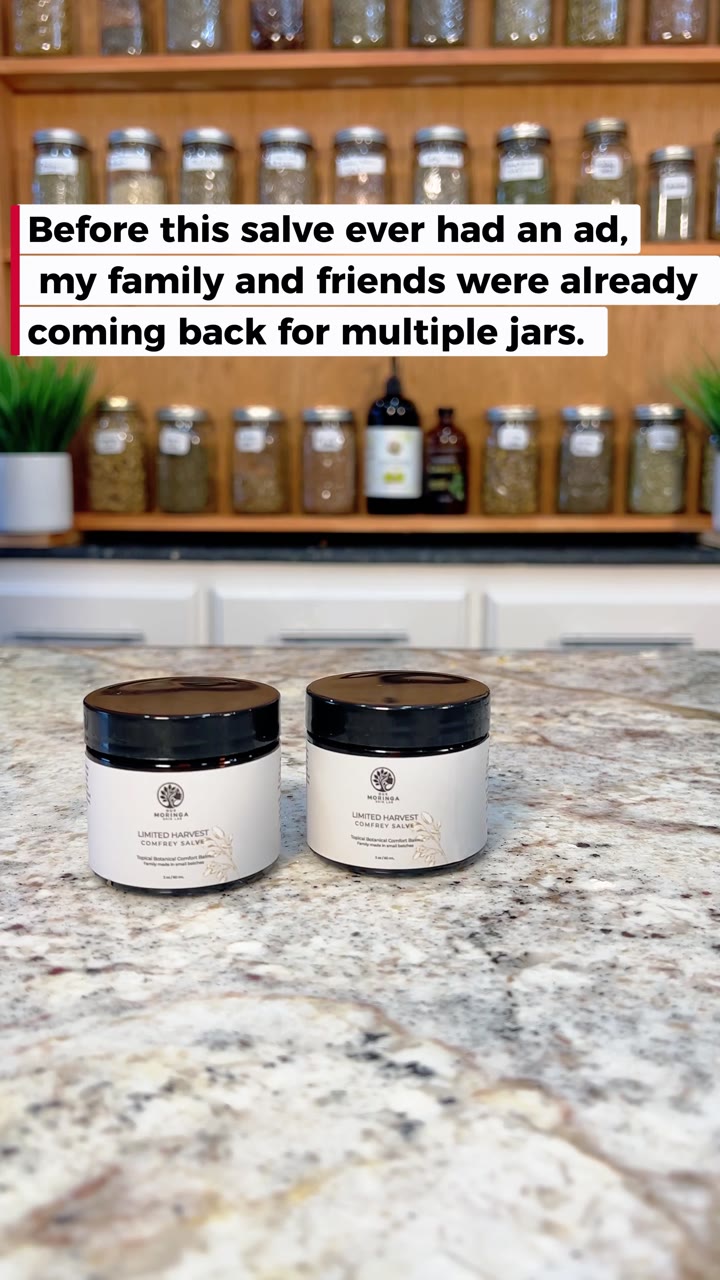 I make this salve the slow way — the apothecary way