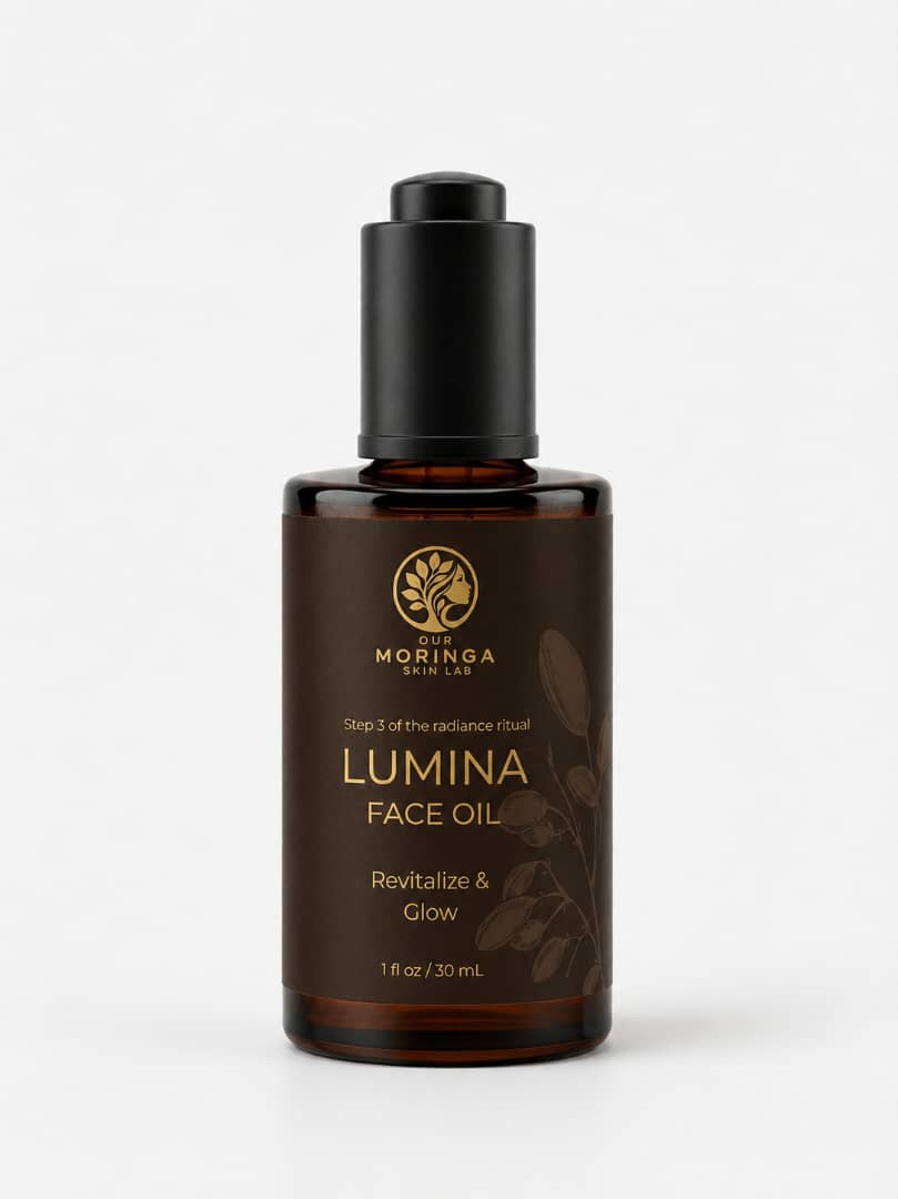 Lumina Face Oil — Step 3 of the Moringa Radiance Ritual