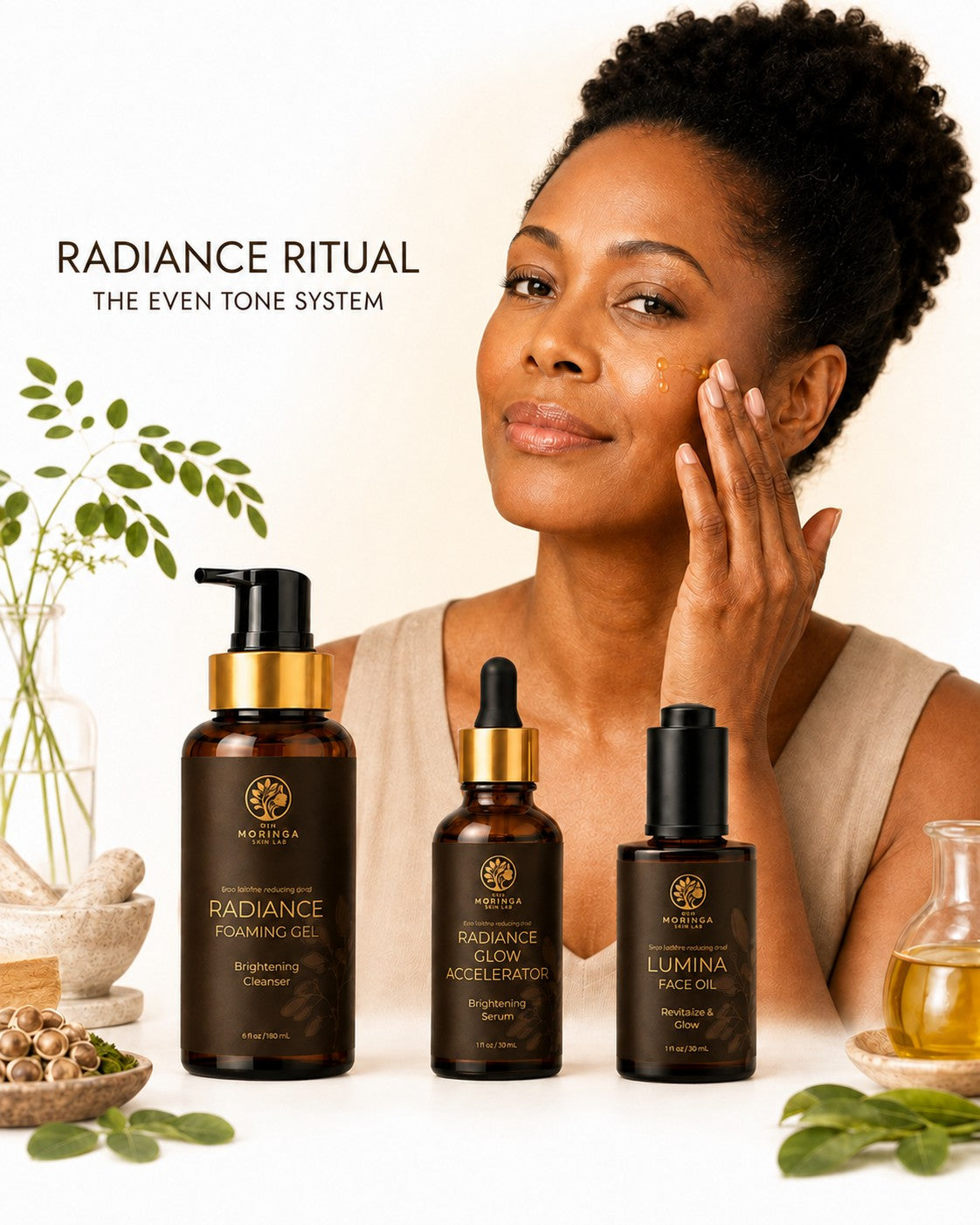 The complete Moringa Radiance Ritual